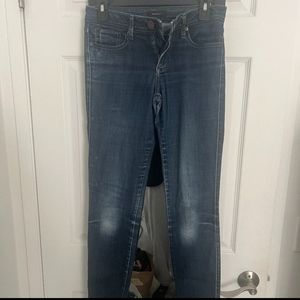 BEBE jeans size 28/ mid to light blue